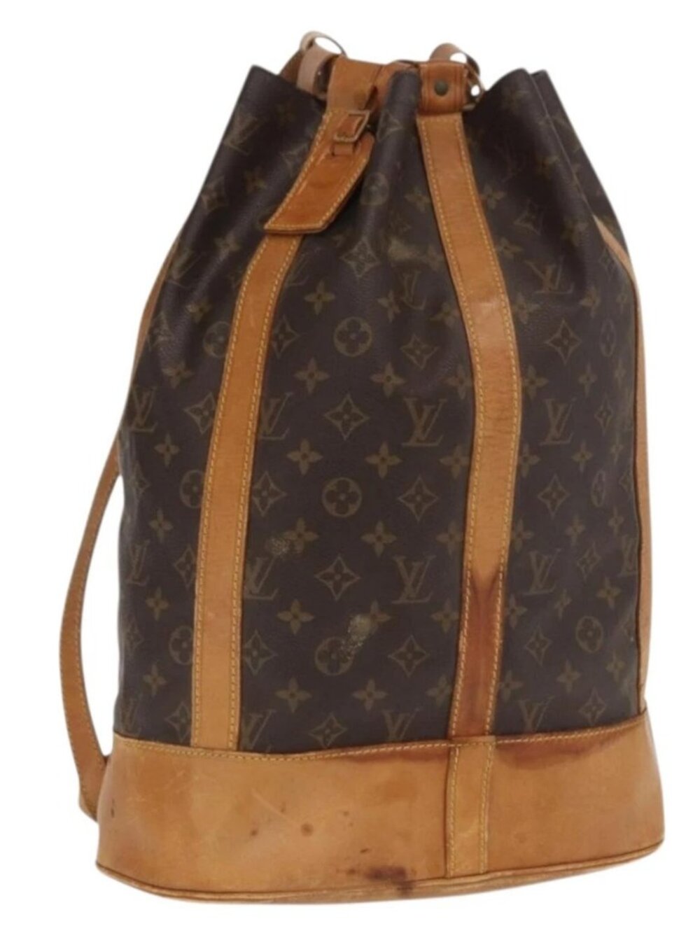 LOUIS VUITTON Monogram Randonnee GM Shoulder Bag M42244 LV Auth 169098 - Picture 2 of 16